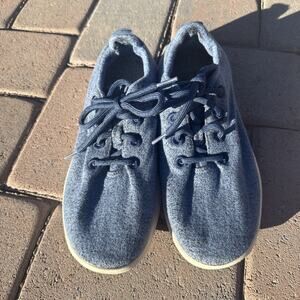 Allbirds Woman’s Washable Wool Runners SZ 9 Blue